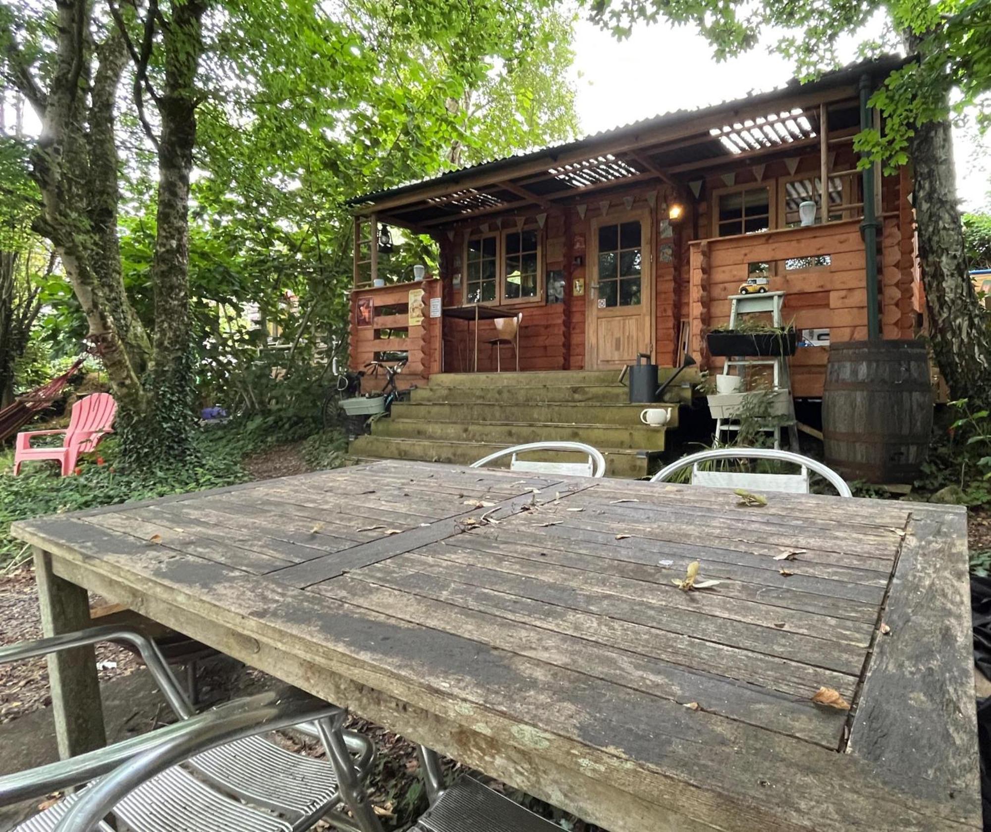 Retro Private Lodge With Hot Tub Nr Dartmoor Newton Abbot Exteriör bild